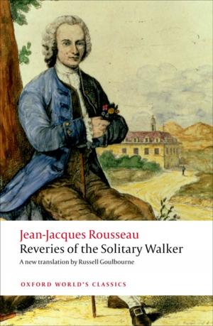 Book cover of Reveries of the Solitary Walker