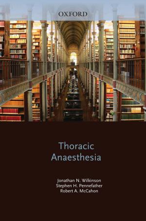 Cover of the book Thoracic Anaesthesia by J. R. Maddicott