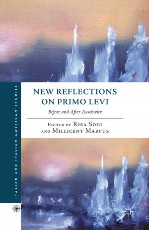 Cover of the book New Reflections on Primo Levi by S. Hsu, M. Naoi, W. Zhang
