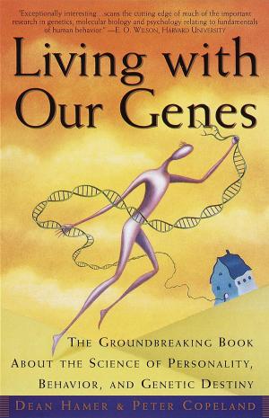 Cover of the book Living with Our Genes by P. D. James