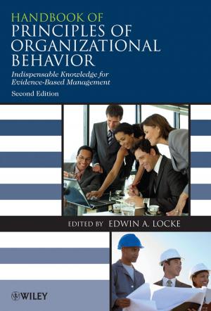 Cover of the book Handbook of Principles of Organizational Behavior by Allen C. Benello, Tobias E. Carlisle, Michael van Biema