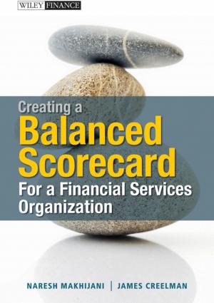 Book cover of Creating a Balanced Scorecard for a Financial Services Organization