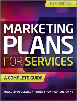Book cover of Marketing Plans for Services