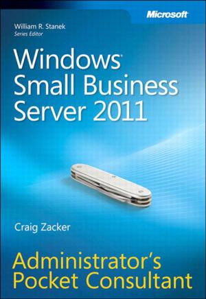 Book cover of Windows Small Business Server 2011 Administrator's Pocket Consultant