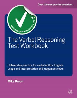 Cover of the book The Verbal Reasoning Test Workbook by Professor Olivier Bruel