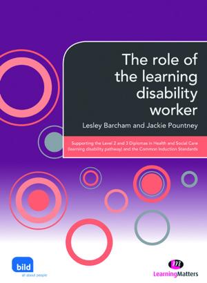 Cover of the book The role of the learning disability worker by Professor Bill Lee, Professor Mark N. K. Saunders