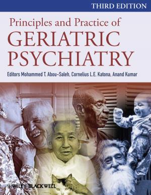 Cover of the book Principles and Practice of Geriatric Psychiatry by DeWayne R. Derryberry