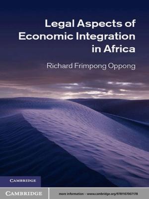 Cover of the book Legal Aspects of Economic Integration in Africa by Amy Reynolds