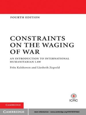 Cover of the book Constraints on the Waging of War by Andrea U. De Giorgi