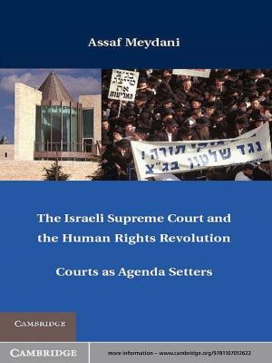 Cover of the book The Israeli Supreme Court and the Human Rights Revolution by Márcio Cherem Schneider, Carlos Galup-Montoro
