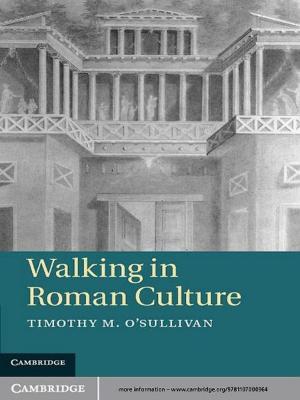 Cover of the book Walking in Roman Culture by Jeffrey Paris, Alena Vencovská
