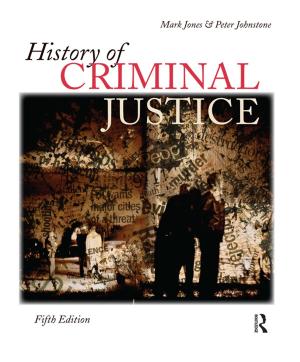 Cover of the book History of Criminal Justice by Michael K. Sullivan