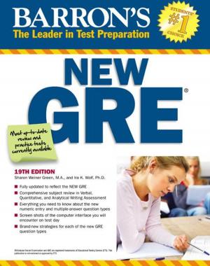 Cover of the book New GRE by Sharon Weiner Green, Ira K. Wolf