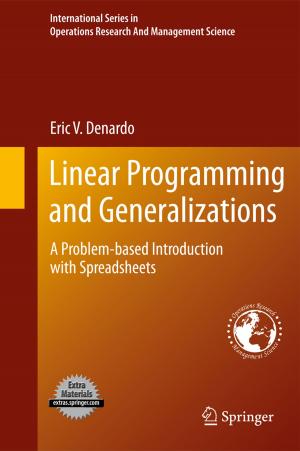 Cover of Linear Programming and Generalizations