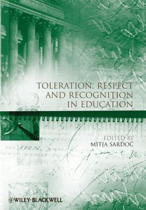 Book cover of Toleration, Respect and Recognition in Education