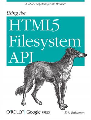 Cover of the book Using the HTML5 Filesystem API by Rich Bowen, Ken Coar