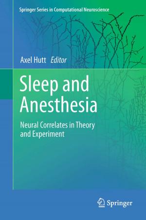 Cover of the book Sleep and Anesthesia by Michael J. Manfredo