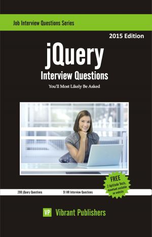 Cover of the book jQuery Interview Questions You'll Most Likely Be Asked by Vibrant Publishers