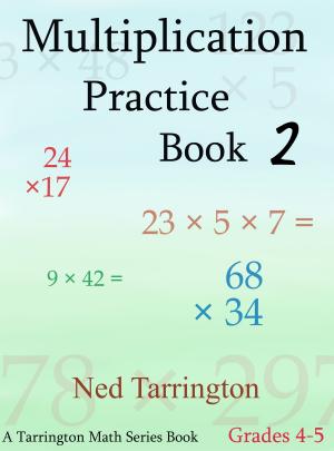 Cover of Multiplication Practice Book 2, Grades 4-5