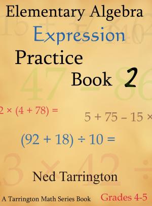 Cover of Elementary Algebra Expression Practice Book 2, Grades 4-5