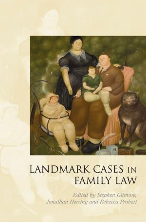 Cover of the book Landmark Cases in Family Law by Peter Armstrong