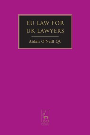 Cover of the book EU Law for UK Lawyers by Guan Hanquing, Frances Ya-Chu Cowhig