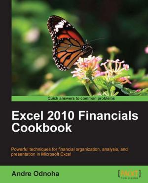 Cover of the book Excel 2010 Financials Cookbook by Giuseppe Ciaburro