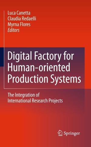 Cover of the book Digital Factory for Human-oriented Production Systems by Filipe Faria da Silva, Claus Leth Bak