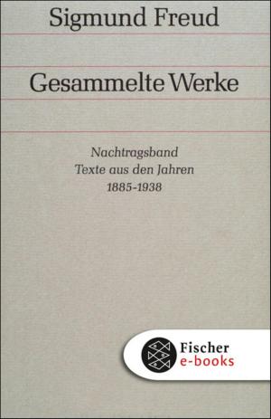 Cover of Nachtragsband: Texte aus den Jahren 1885 bis 1938