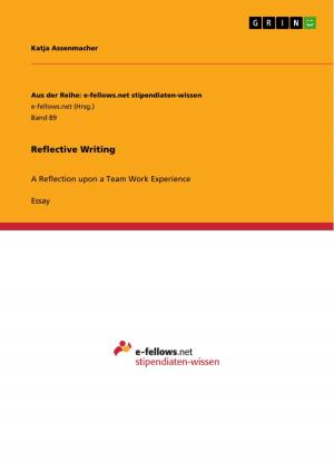 Cover of the book Reflective Writing by Stavroula Chrisdoulaki