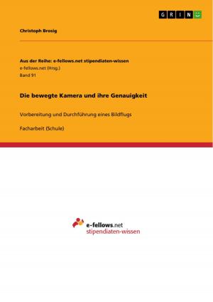 Cover of the book Die bewegte Kamera und ihre Genauigkeit by Armin Baumgärtner
