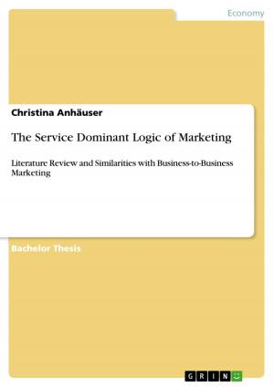 Cover of the book The Service Dominant Logic of Marketing by Günter-Manfred Pracher