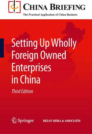 Cover of the book Setting Up Wholly Foreign Owned Enterprises in China by B. Andersson, M. Fillenz, R.F. Hellon, A. Howe, B.F. Leek, E. Neil, A.S. Paintal, J.G. Widdicombe