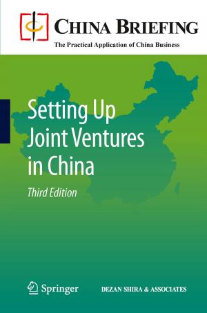 Cover of the book Setting Up Joint Ventures in China by Chenchen Song, Zhigang Shuai, Linjun Wang