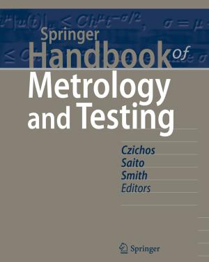 Cover of the book Springer Handbook of Metrology and Testing by E. Schegg, T. Tritschler