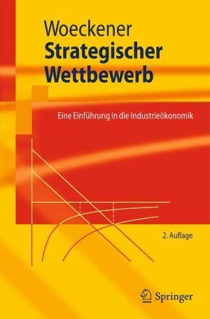 Book cover of Strategischer Wettbewerb
