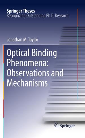 Cover of the book Optical Binding Phenomena: Observations and Mechanisms by F.S. Weill, A. LeMouel