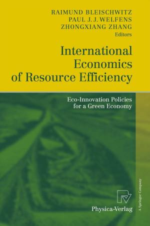 Cover of the book International Economics of Resource Efficiency by Mohamed El Hedi Arouri, Fredj Jawadi, Duc Khuong Nguyen