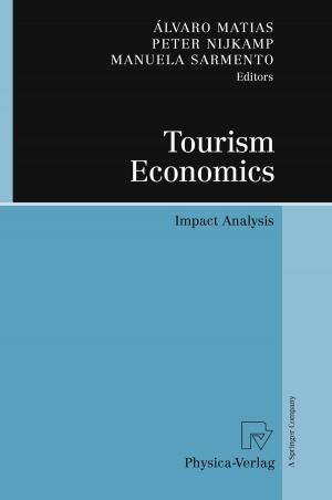 Cover of the book Tourism Economics by Alex Manzoni, Sardar M. N. Islam