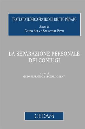 Book cover of La separazione personale dei coniugi