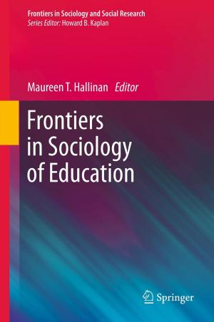 bigCover of the book Frontiers in Sociology of Education by 