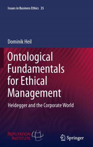 Cover of the book Ontological Fundamentals for Ethical Management by T. K. Lim