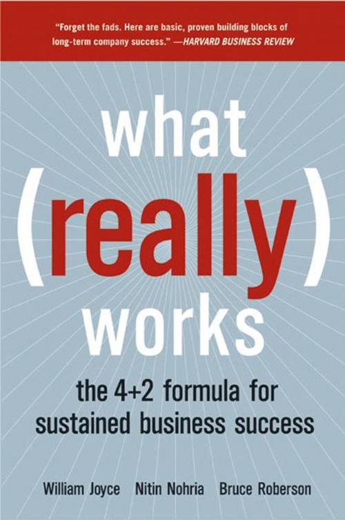 Cover of the book What Really Works by William Joyce, Nitin Nohria, Bruce Roberson, HarperBusiness