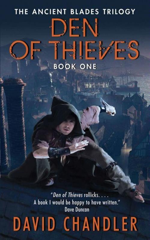 Cover of the book Den of Thieves by David Chandler, Harper Voyager