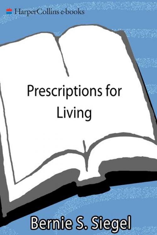 Cover of the book Prescriptions for Living by Bernie S. Siegel, HarperCollins e-books
