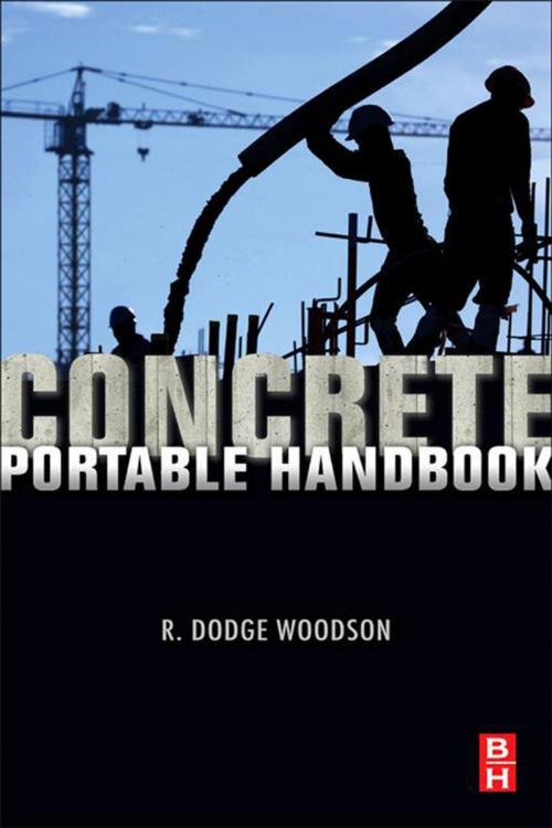 Cover of the book Concrete Portable Handbook by R. Dodge Woodson, Elsevier Science