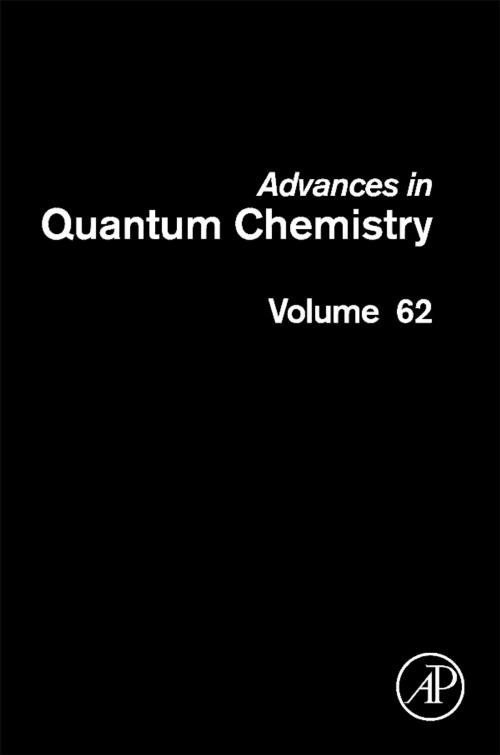 Cover of the book Advances in Quantum Chemistry by John R. Sabin, Erkki J. Brandas, Elsevier Science