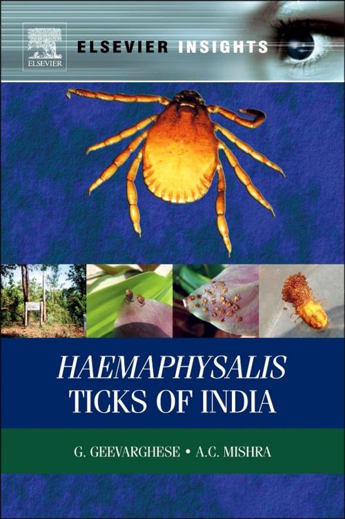 Cover of the book Haemaphysalis Ticks of India by G Geevarghese, A C Mishra, Elsevier Science