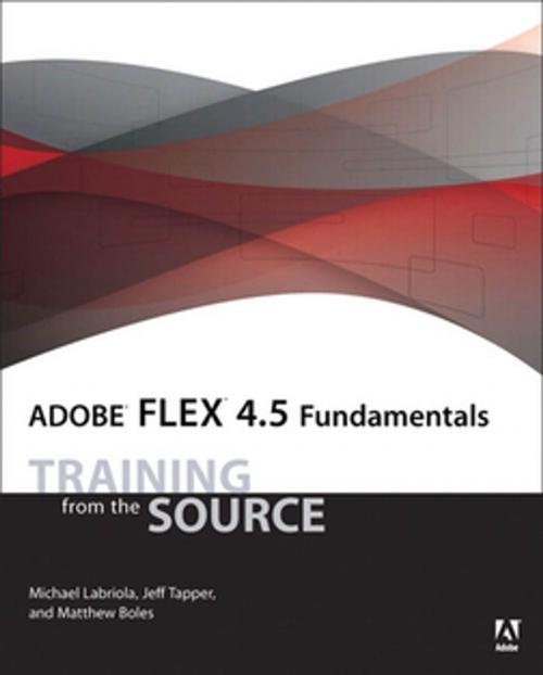 Cover of the book Adobe Flex 4.5 Fundamentals by Michael Labriola, Jeff Tapper, Pearson Education