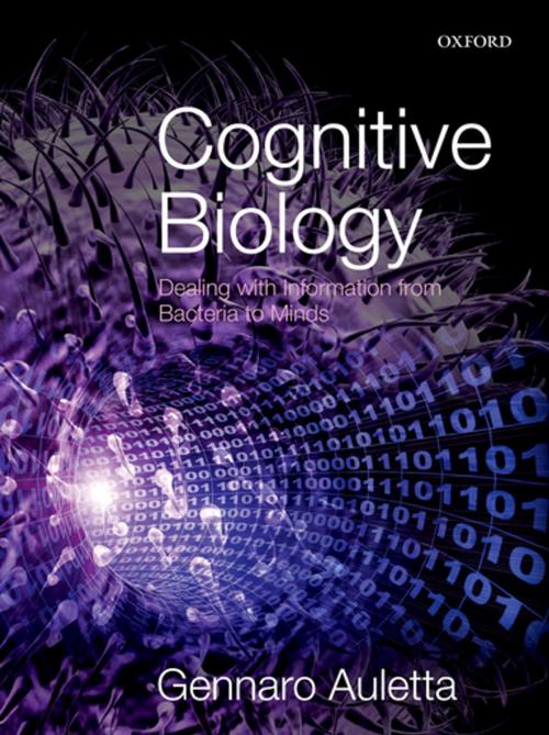 Cover of the book Cognitive Biology by Gennaro Auletta, OUP Oxford